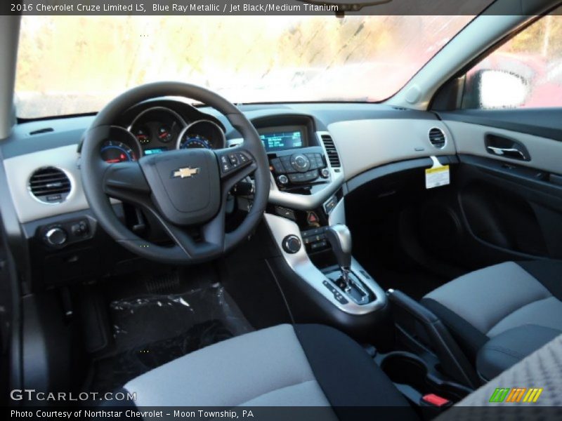 Blue Ray Metallic / Jet Black/Medium Titanium 2016 Chevrolet Cruze Limited LS