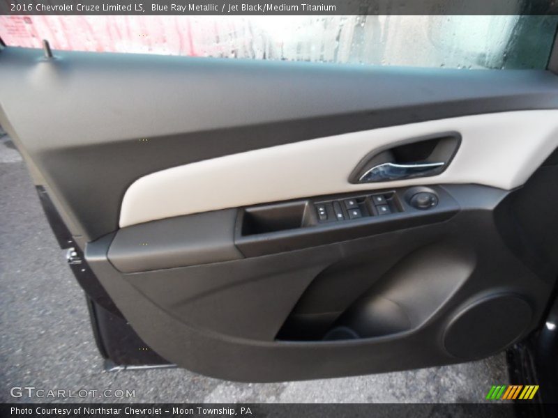 Blue Ray Metallic / Jet Black/Medium Titanium 2016 Chevrolet Cruze Limited LS