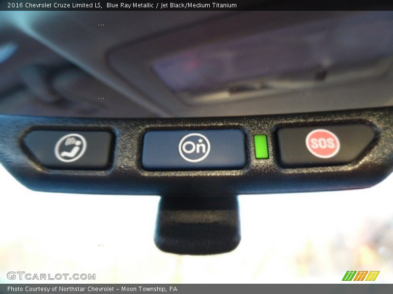 Blue Ray Metallic / Jet Black/Medium Titanium 2016 Chevrolet Cruze Limited LS