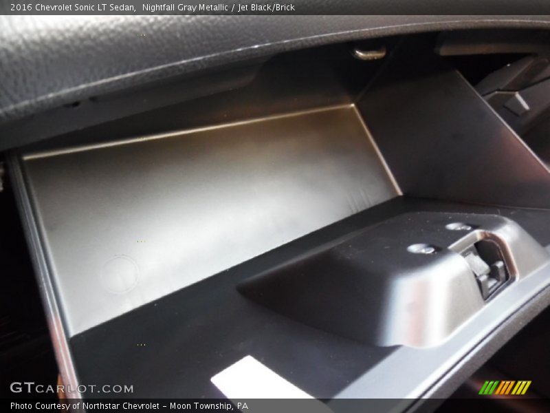 Nightfall Gray Metallic / Jet Black/Brick 2016 Chevrolet Sonic LT Sedan