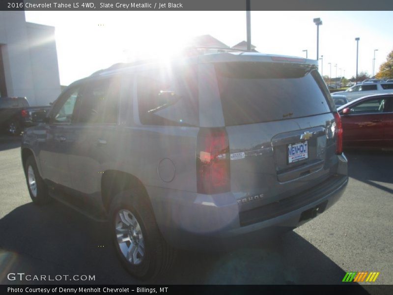 Slate Grey Metallic / Jet Black 2016 Chevrolet Tahoe LS 4WD
