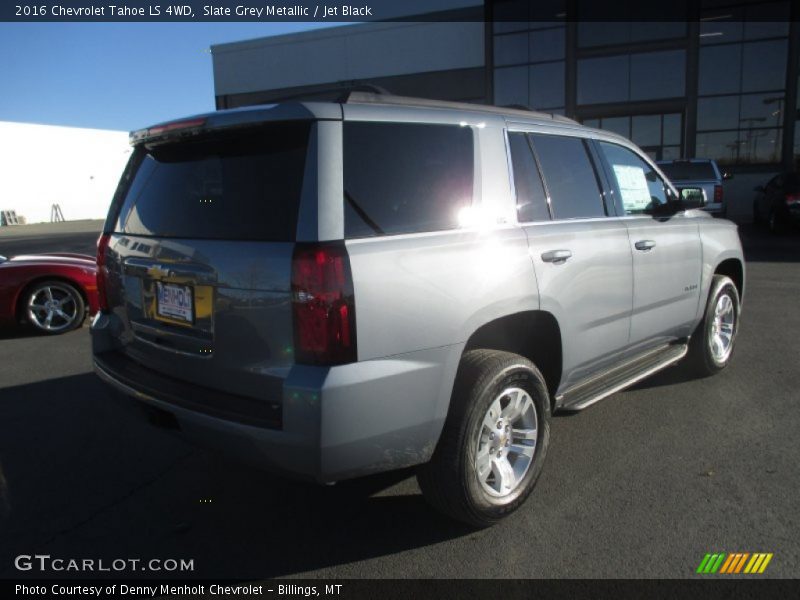 Slate Grey Metallic / Jet Black 2016 Chevrolet Tahoe LS 4WD