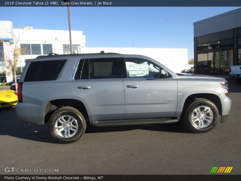 Slate Grey Metallic / Jet Black 2016 Chevrolet Tahoe LS 4WD