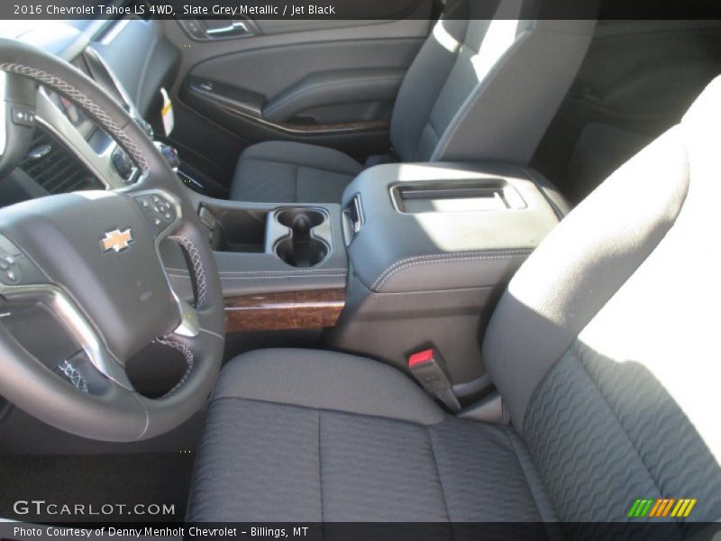 Slate Grey Metallic / Jet Black 2016 Chevrolet Tahoe LS 4WD