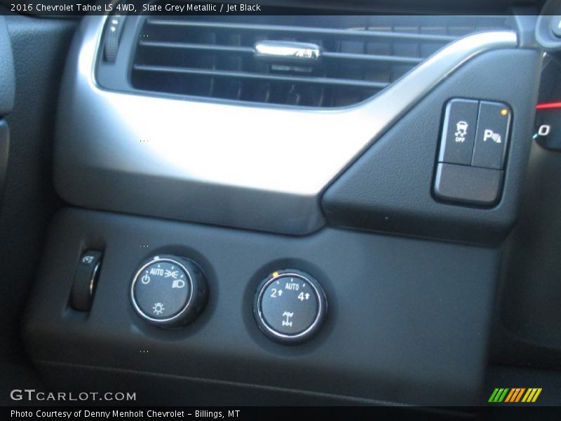 Slate Grey Metallic / Jet Black 2016 Chevrolet Tahoe LS 4WD