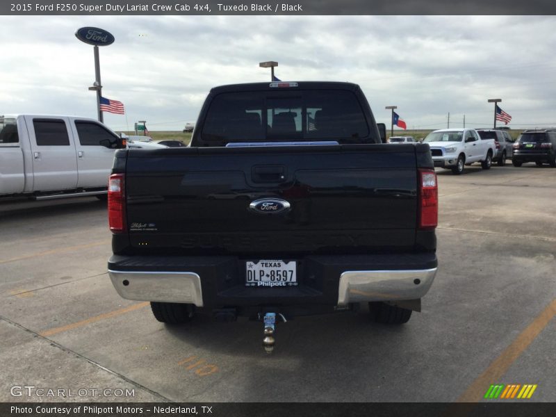 Tuxedo Black / Black 2015 Ford F250 Super Duty Lariat Crew Cab 4x4