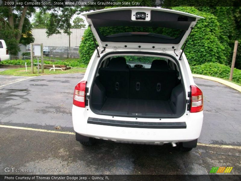 Stone White / Dark Slate Gray/Medium Slate Gray 2009 Jeep Compass Sport