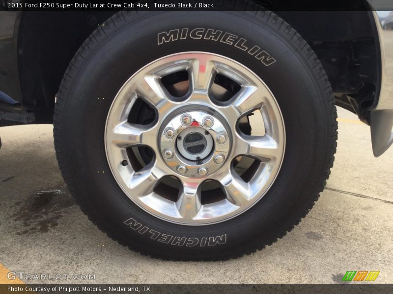 Tuxedo Black / Black 2015 Ford F250 Super Duty Lariat Crew Cab 4x4