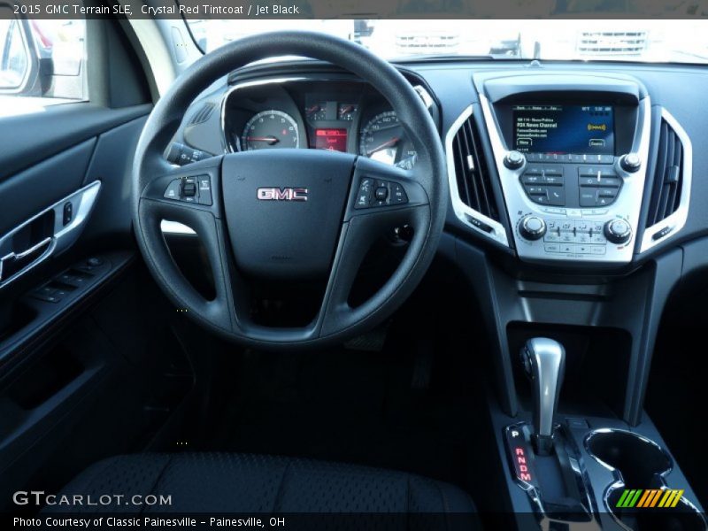 Crystal Red Tintcoat / Jet Black 2015 GMC Terrain SLE