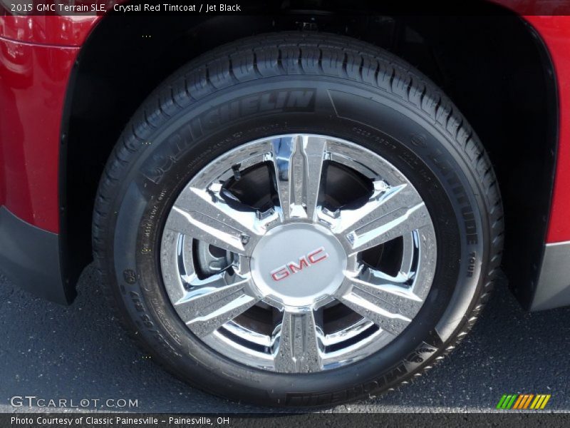 Crystal Red Tintcoat / Jet Black 2015 GMC Terrain SLE