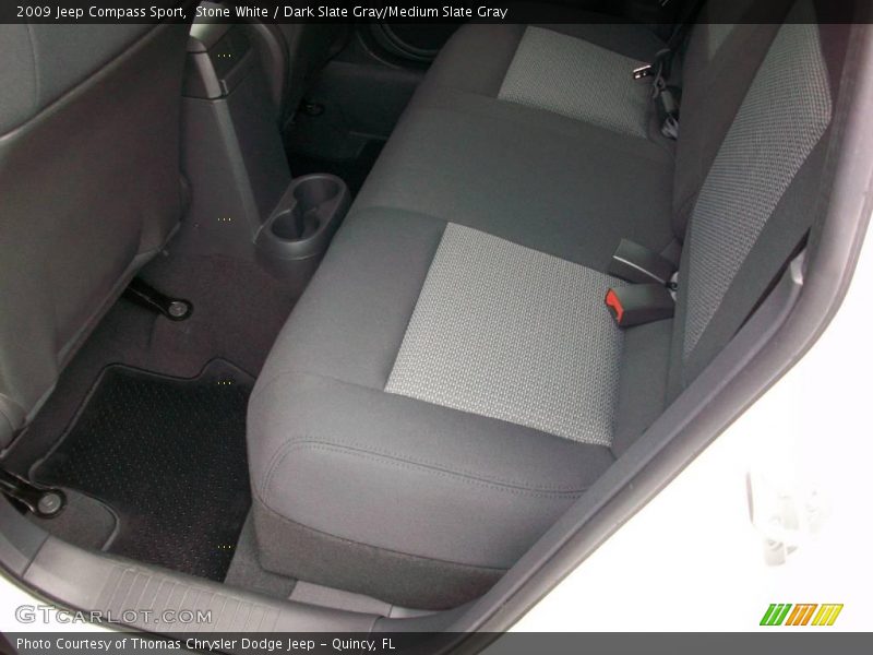 Stone White / Dark Slate Gray/Medium Slate Gray 2009 Jeep Compass Sport