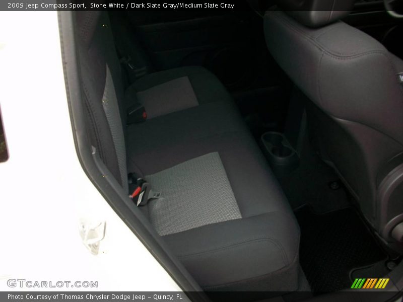 Stone White / Dark Slate Gray/Medium Slate Gray 2009 Jeep Compass Sport