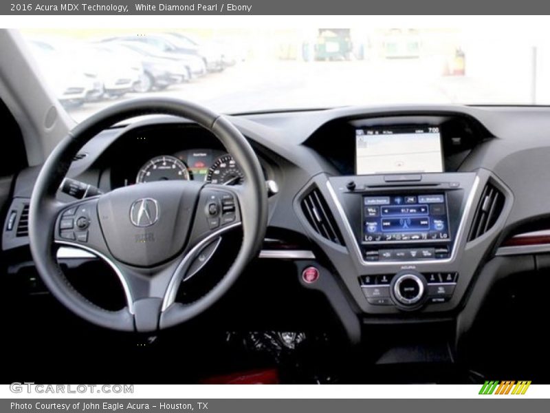 White Diamond Pearl / Ebony 2016 Acura MDX Technology