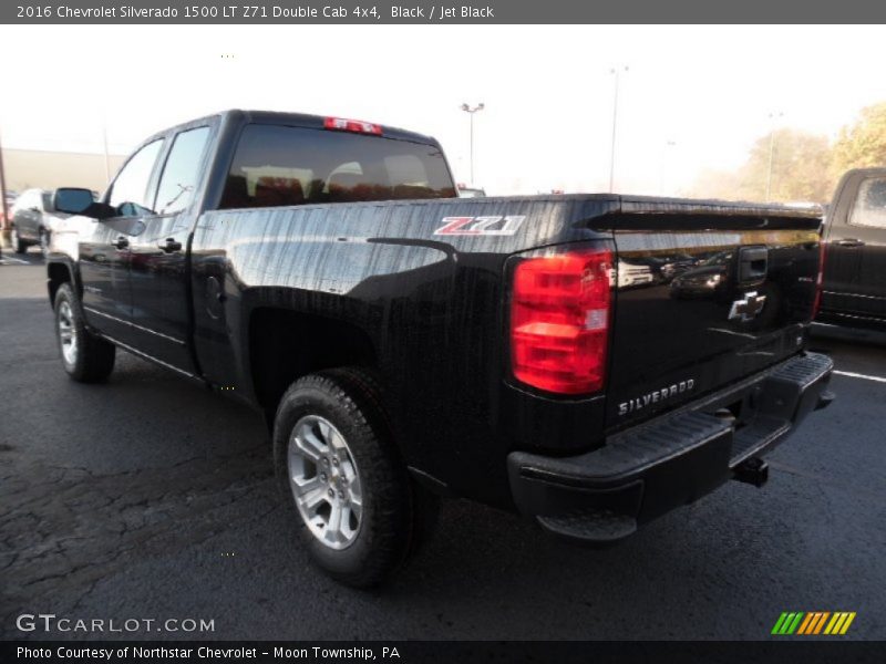 Black / Jet Black 2016 Chevrolet Silverado 1500 LT Z71 Double Cab 4x4