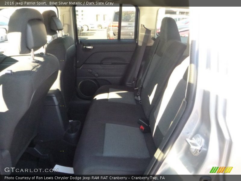 Billet Silver Metallic / Dark Slate Gray 2016 Jeep Patriot Sport
