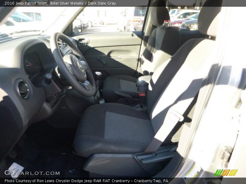 Billet Silver Metallic / Dark Slate Gray 2016 Jeep Patriot Sport