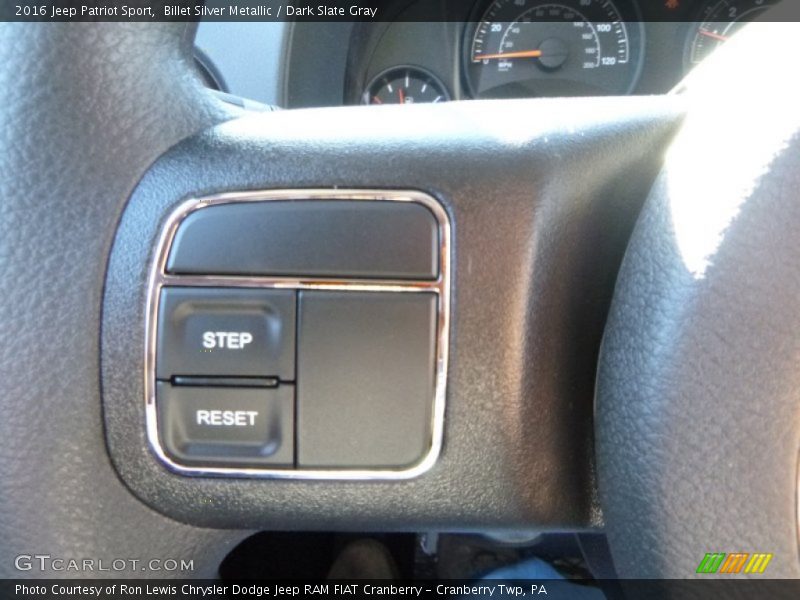 Billet Silver Metallic / Dark Slate Gray 2016 Jeep Patriot Sport