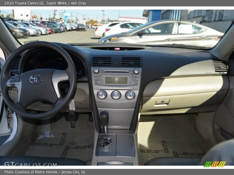 Super White / Ash Gray 2010 Toyota Camry LE