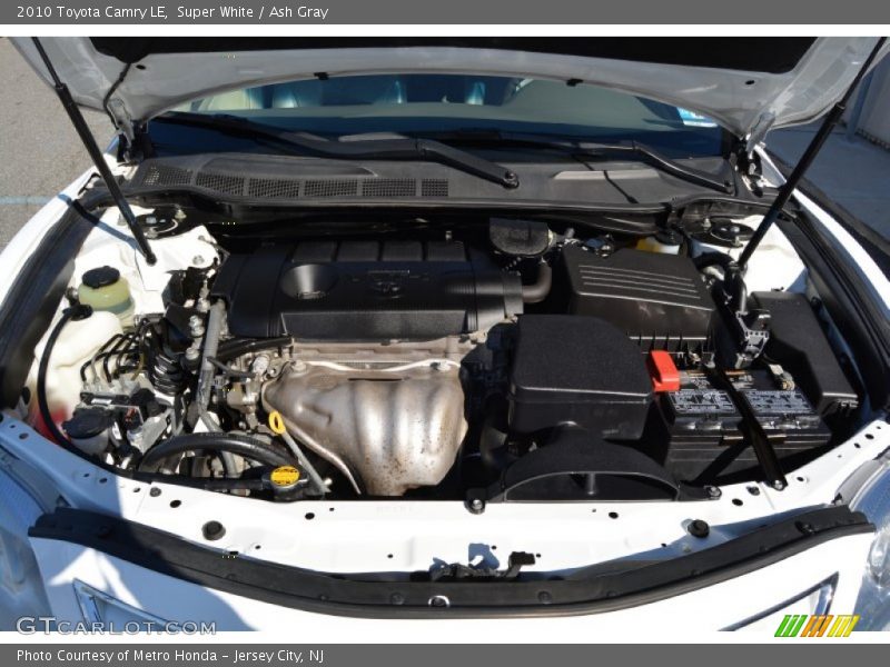 Super White / Ash Gray 2010 Toyota Camry LE
