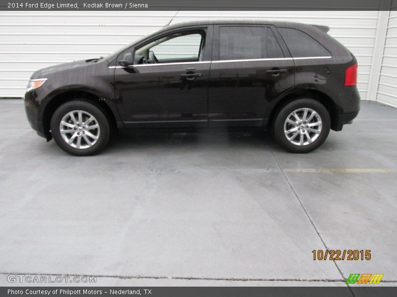Kodiak Brown / Sienna 2014 Ford Edge Limited