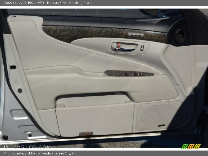 Mercury Silver Metallic / Black 2009 Lexus LS 460 L AWD