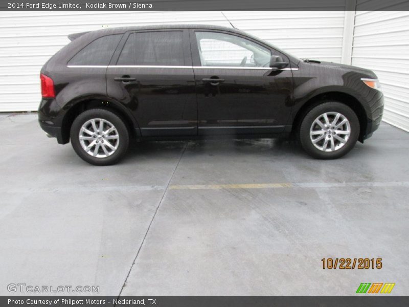 Kodiak Brown / Sienna 2014 Ford Edge Limited