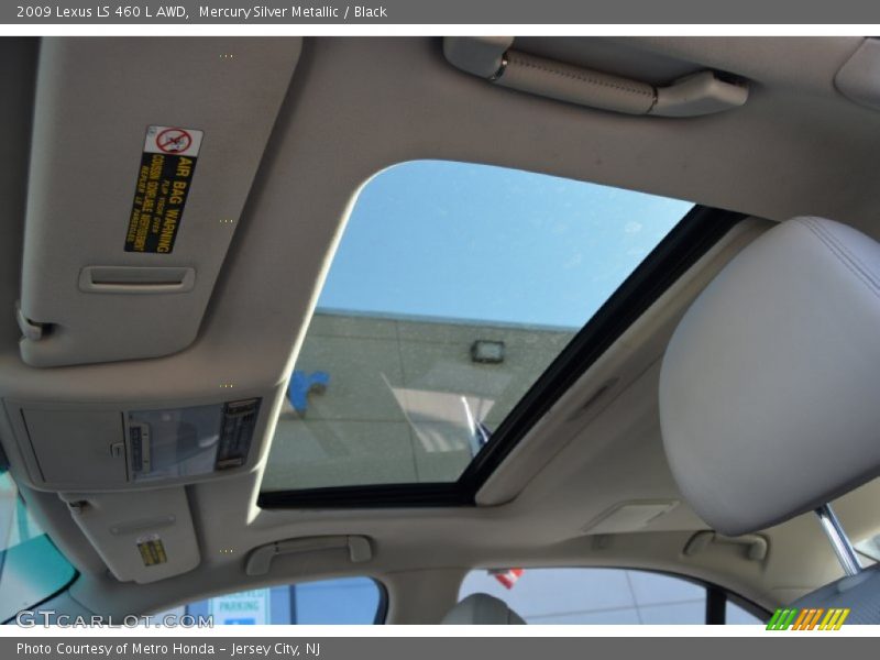 Mercury Silver Metallic / Black 2009 Lexus LS 460 L AWD