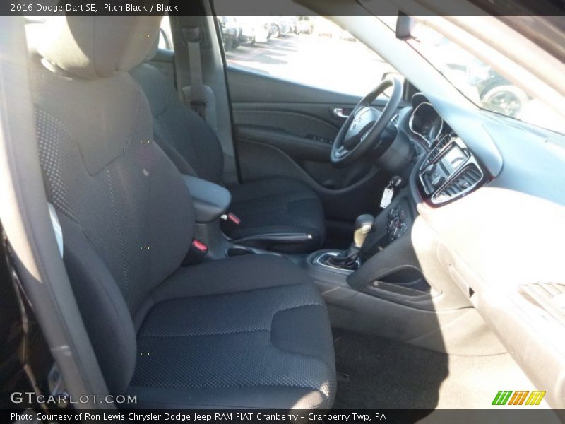 Pitch Black / Black 2016 Dodge Dart SE
