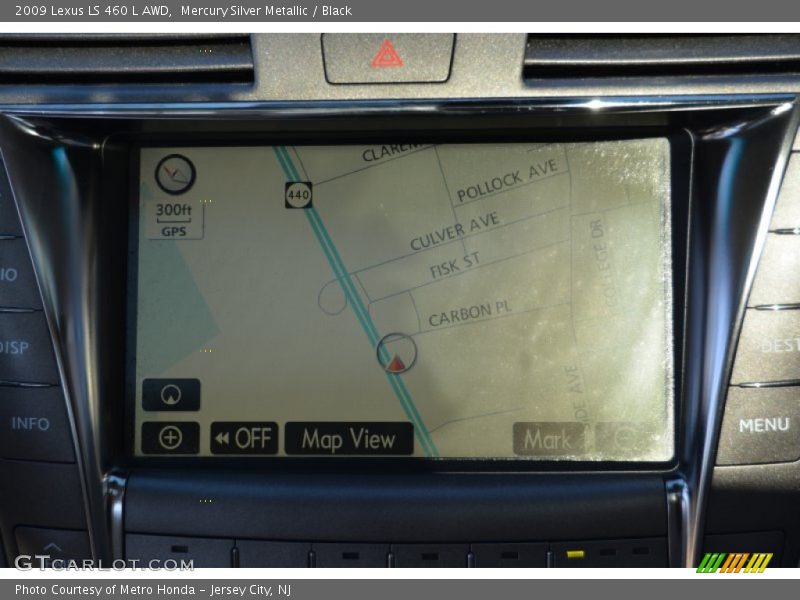 Mercury Silver Metallic / Black 2009 Lexus LS 460 L AWD