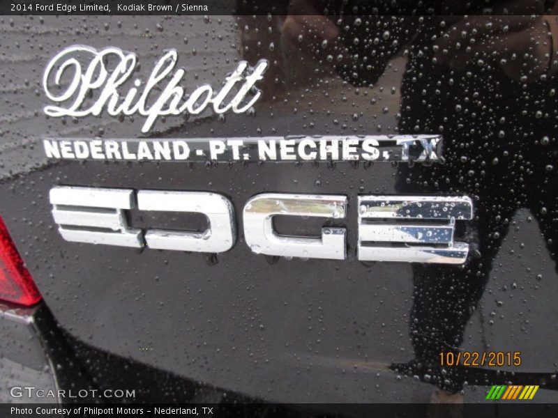 Kodiak Brown / Sienna 2014 Ford Edge Limited