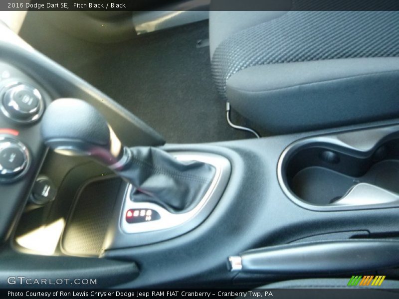 Pitch Black / Black 2016 Dodge Dart SE