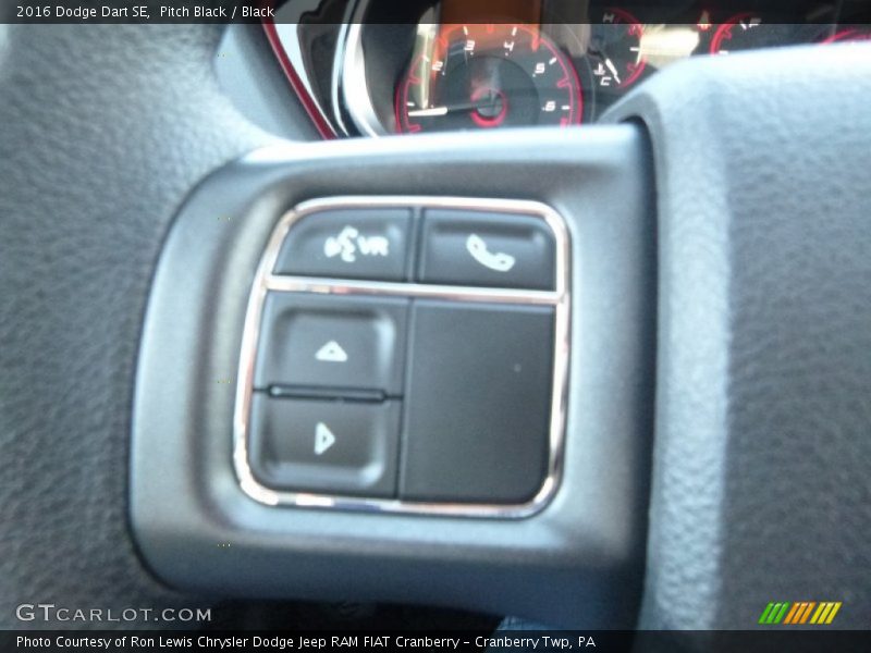 Pitch Black / Black 2016 Dodge Dart SE