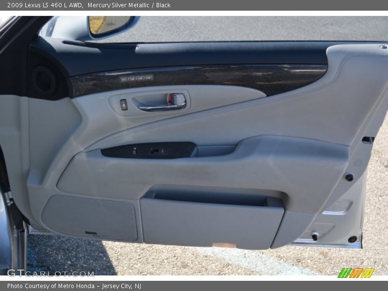 Mercury Silver Metallic / Black 2009 Lexus LS 460 L AWD