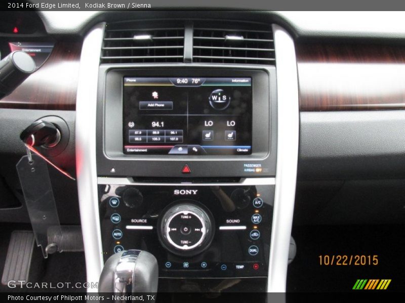 Kodiak Brown / Sienna 2014 Ford Edge Limited