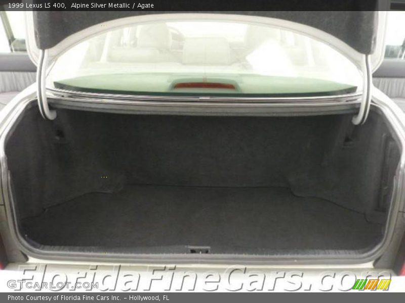 Alpine Silver Metallic / Agate 1999 Lexus LS 400