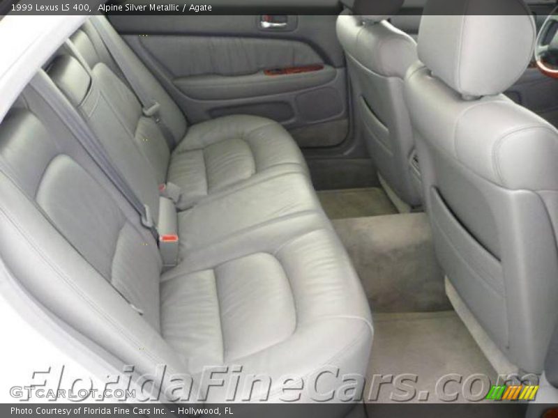 Alpine Silver Metallic / Agate 1999 Lexus LS 400