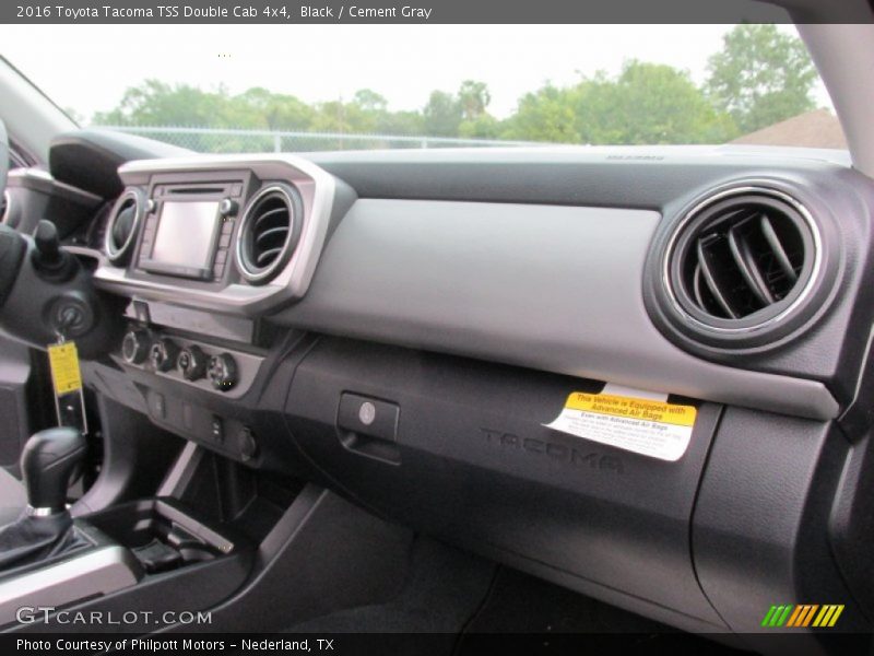 Dashboard of 2016 Tacoma TSS Double Cab 4x4