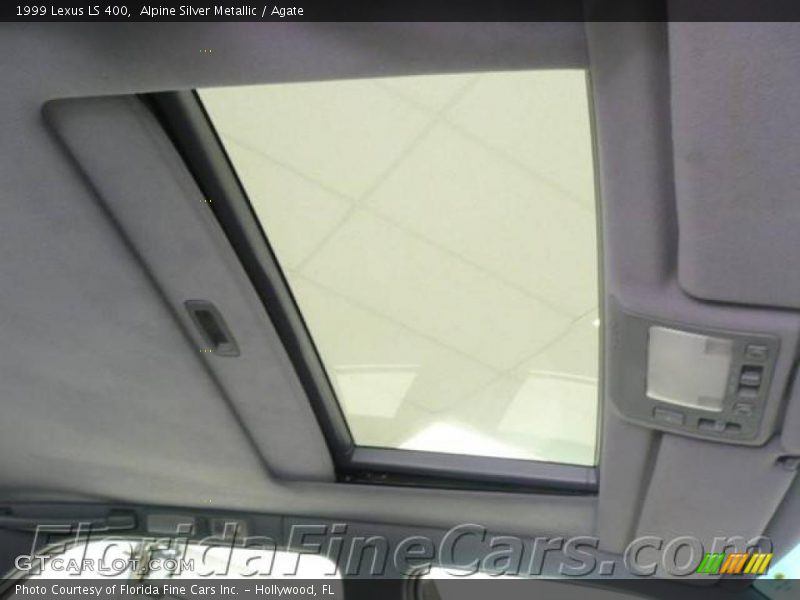 Alpine Silver Metallic / Agate 1999 Lexus LS 400