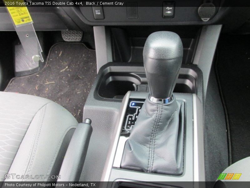  2016 Tacoma TSS Double Cab 4x4 6 Speed Automatic Shifter