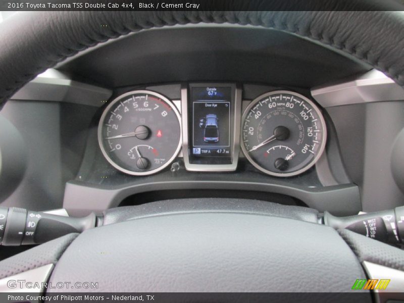 2016 Tacoma TSS Double Cab 4x4 TSS Double Cab 4x4 Gauges