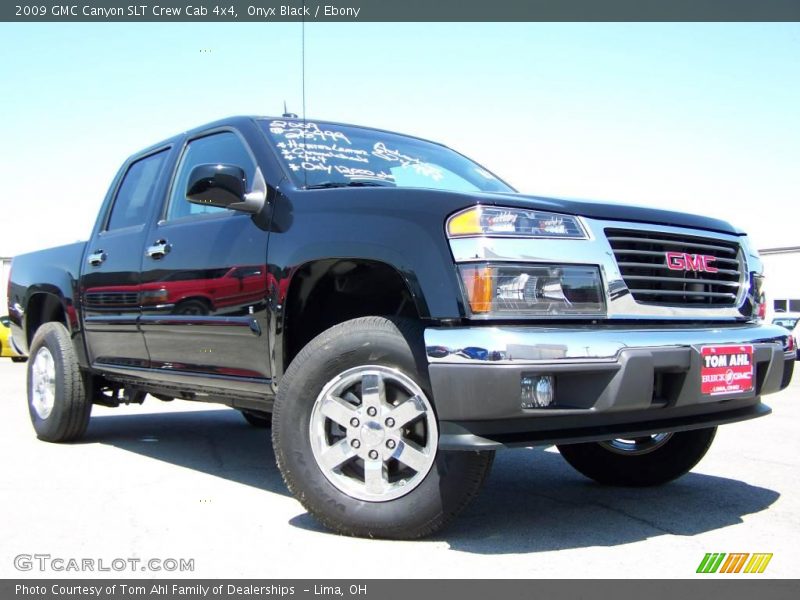 Onyx Black / Ebony 2009 GMC Canyon SLT Crew Cab 4x4