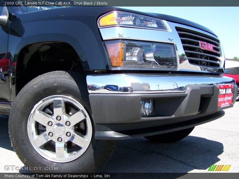 Onyx Black / Ebony 2009 GMC Canyon SLT Crew Cab 4x4