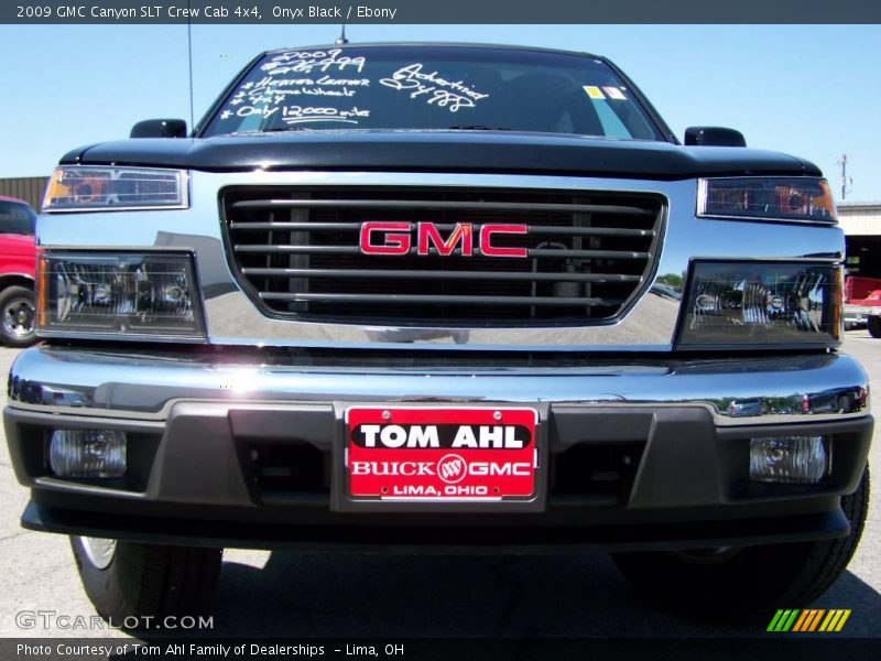 Onyx Black / Ebony 2009 GMC Canyon SLT Crew Cab 4x4