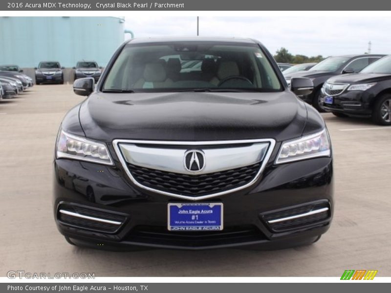 Crystal Black Pearl / Parchment 2016 Acura MDX Technology