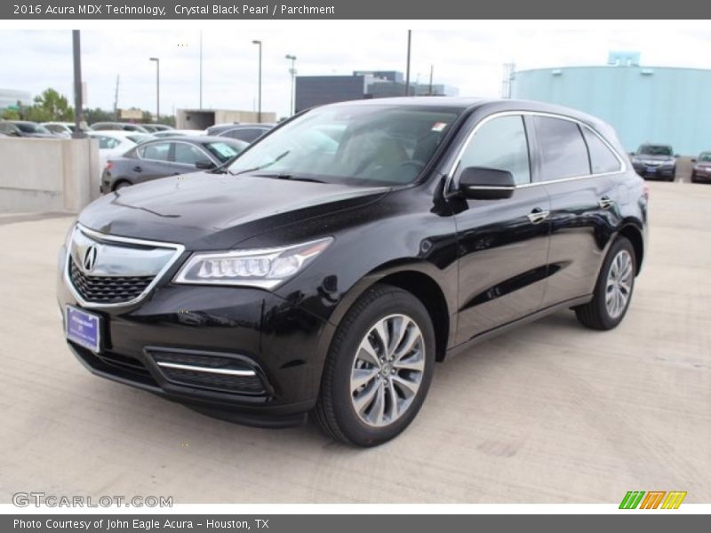 Crystal Black Pearl / Parchment 2016 Acura MDX Technology