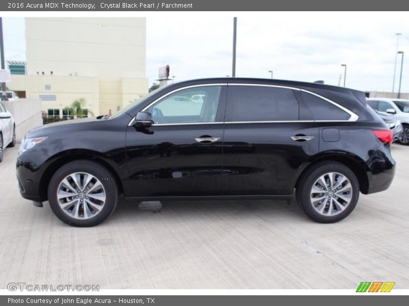 Crystal Black Pearl / Parchment 2016 Acura MDX Technology