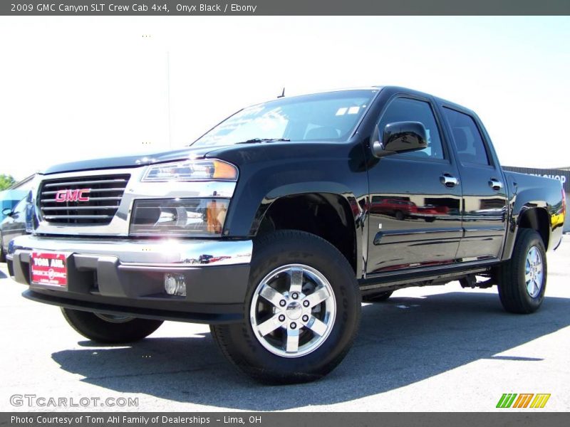 Onyx Black / Ebony 2009 GMC Canyon SLT Crew Cab 4x4