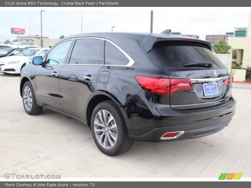 Crystal Black Pearl / Parchment 2016 Acura MDX Technology