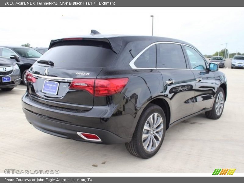 Crystal Black Pearl / Parchment 2016 Acura MDX Technology