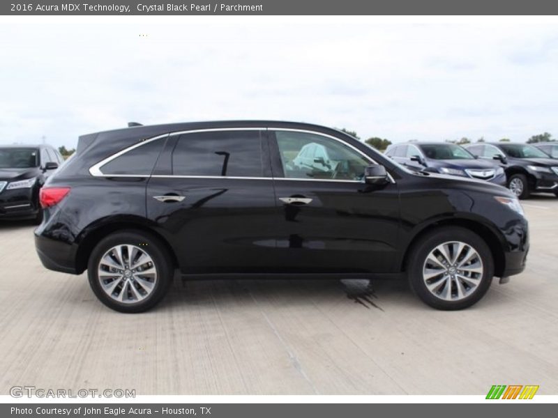 Crystal Black Pearl / Parchment 2016 Acura MDX Technology
